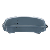 HR3 Sharkskin Blue Firestorm 5.5" Razor Style Touring Trunk Luggage For 14-24 Touring